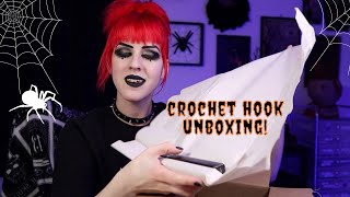 Crochet hook unboxing  Brand new Furls Odyssey color [upl. by Bred]