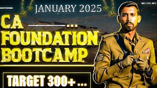 Foundation Bootcamp  Jan 2025 Students  CA Foundation  Must Watch [upl. by Rennold678]