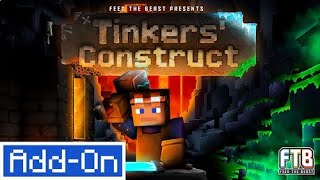 Tinkers Construct Addon for Bedrock Minecraft Testing N Stuff [upl. by Llieno]