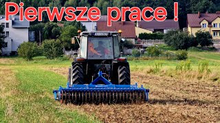 Pierwsze Testy Agregatu Talerzowego AgroLift BT 30m  Massey Ferguson 3080 [upl. by Catto]