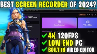 THE Best Screen Recorder in 2024  4K 120FPS  Wondershare DemoCreator [upl. by Hairu]