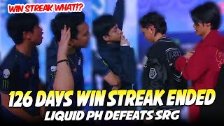 LIQUID PH SHUTDOWN THE VENUE AFTER BREAKING SRG 126 DAYS WINNING STREAK    🤯😮 [upl. by Faydra]