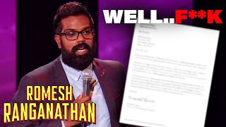 Receiving A Letter Home From The School  Romesh Ranganathan [upl. by Jadwiga]