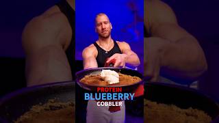 Super Easy Protein Blueberry Cobbler [upl. by Zeculon]