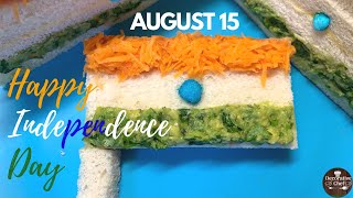 Easy Independence Day Recipes  Tricolour Sandwich Recipe  Happy Independence Day [upl. by Mears]