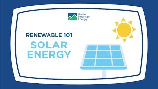 Renewable Energy 101 How Does Solar Energy Work [upl. by Adyahs]