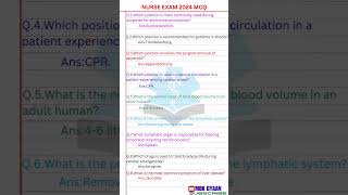 Nursing Exam 2024 Staff Nurse Exam short viralshorts nursingstudent [upl. by Bovill]