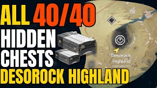 All 4040 Hidden Chest Locations in Desorock Highland  Complete Guide  Wuthering Waves [upl. by Lonnie935]