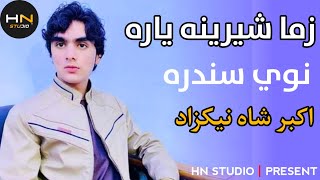 Akbar Shah Nikzad New Song 2021  Zama Sherena yaara  Pashto New Song 2021  HN Studio [upl. by Dekeles879]