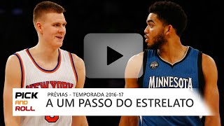 PRÉVIAS NBA 201617  Sophomores  PT 2  Towns Porzingis Okafor Booker Jokic Winslow [upl. by Oicinoid]