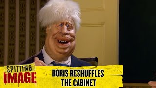 Boris Johnson Reshuffles The Cabinet  Spitting Image [upl. by Lyrret]