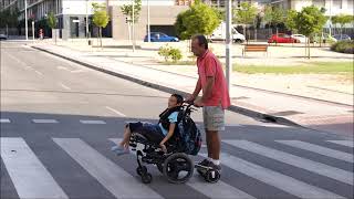 AidWheels System E mobility for wheelchairs and trolleys [upl. by Isiahi]