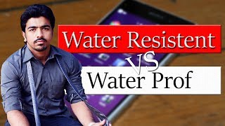 Water Resistant vs Water Proof  Difference Between Waterproof And Water Resistant  Explained [upl. by Amie]