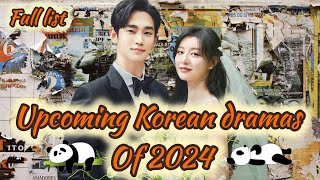 Upcoming Korean dramas of 2024 • Latest Korean drama 2024 • Top 10 Kdrama [upl. by Qifar]