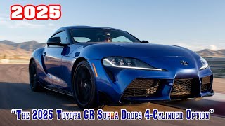 2025 Toyota GR Supra 30 Premium  2025 toyota gr supra 30 manual  2025 toyota gr supra exhaust [upl. by Anirtik353]