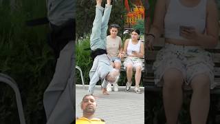 prank Old man prank on the public place funny [upl. by Hrutkay]