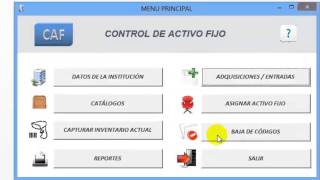 CONTROL DE ACTIVO FIJO [upl. by Lacee997]