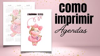 COMO IMPRIMIR AGENDAS [upl. by Hutchinson]