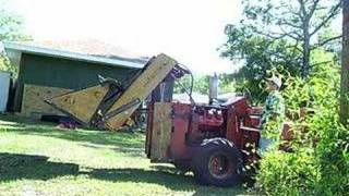 Home made front end loader [upl. by Bonnibelle]