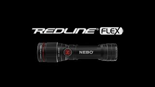 Redline FLEX by NEBO  450 Lumen Rechargeable LED Flashlight with Flex Power [upl. by Broucek]