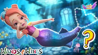 Mermaid Lost Her Tail 😱  Little Mermaid Song  Princess Rhymes [upl. by Shurlock]