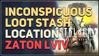 Zaton Lviv Inconspicuous Loot Stash Location STALKER 2 Heart of Chornobyl [upl. by Ethben900]