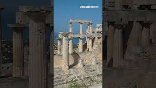 Ancient Greek Temple of Aphaea on Aegina Island [upl. by Eneiluj989]