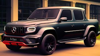 Modern Luxury Pickuptrucks😎 New 2025 Mercedes XClass [upl. by Anaitsirc]