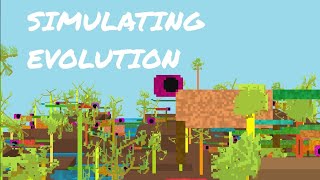 Simulating an Evolving Ecosystem evolution simulation [upl. by Johnathon182]