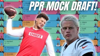 This 12Team LIVE Mock Draft Unlocked My PPR Draft Strategy [upl. by Uund]