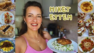 Miket ettem2024 május1részVendégségekHosszú Kóstolások What I eat [upl. by Eedyak]