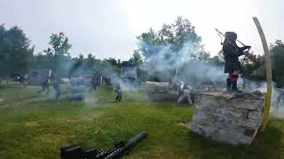 Mag Fed Paintball DDAY A FirstTimers Experience [upl. by Idnal]