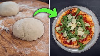 PIZZATEIG Rezept vom Profi  PIZZA selber machen [upl. by Ariella]