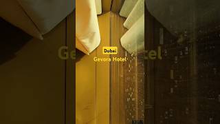 Gevora Hotel Dubai Dubai gevorahotel dubailife travel sheikhzayedroad explore vlogs wander [upl. by Aneetsirk]