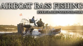 AIRBOAT fishing in Everglades National Park [upl. by Bhatt]