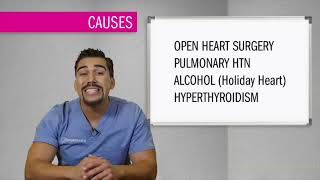 EKG l Atrial Fibrillation A Fib [upl. by Etneciv]