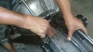 Installation of Shifter BackPlate with insights from Conversion Experts transmission rebuild [upl. by Ahseikal940]