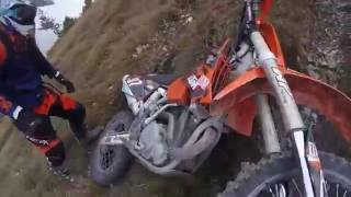 Enduro per due neofiti nelle Valli Bergamasche Ottobre 2016 [upl. by Eus]