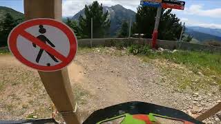 La Clusaz bikepark 2024 [upl. by Edin968]