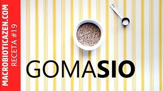 RECETA GOMASIO CASERO  Fácil Rápido Vegano Macrobiótico [upl. by Itnaihc]