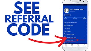 How to View Referral Code in GCash 2024 [upl. by Cos]