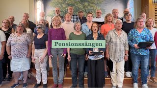 Pensionsången Sjungom pensionens lyckliga dar [upl. by Onder594]