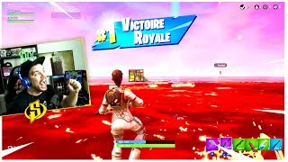 LE SOL EST EN LAVE sur FORTNITE  The Floor is lava [upl. by Edobalo671]