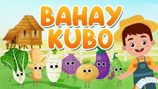 BAHAY KUBO 2020 WITH LYRICS  Animated Filipino Folk Song  Hiraya TV [upl. by Enelrad]