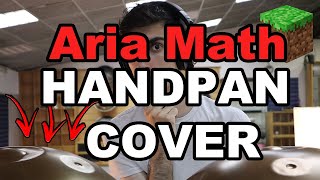 C418  Aria math  Handpan cover  Live looping minecraft [upl. by Anekam]