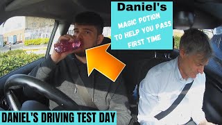 DANIELS BIG DAY HAS ARRIVED DRIVING TEST RESULT INCLUDED [upl. by Anidan]