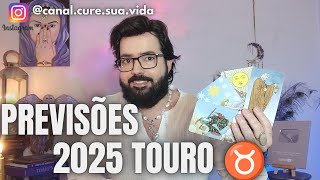 TOURO ♉ PREVISÕES 2025 LEITURA COMPLETA MANDALA ASTROLÓGICA 2025 [upl. by Noell]