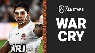 Indigenous War Cry  NRL All Stars 2022  NRL [upl. by Livvy716]