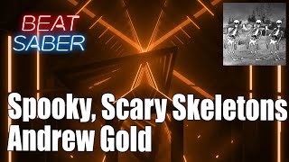 Beat Saber  Spooky Scary Skeletons Undead Tombstone Remix  Andrew Gold  FC [upl. by Lawton]