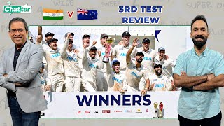 Cricbuzz Chatter India whitewashed at home by NewZealand  Harsha Bhogle amp Dinesh Karthik react [upl. by Eem536]